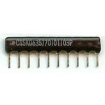 770101221P, Resistor Networks & Arrays 220ohms 10Pin 2% Bussed