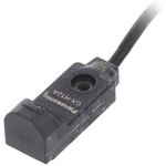 GX-H12A, Inductive Block-Style Proximity Sensor, 4 mm Detection, NPN Output ...