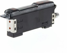 Фото 1/7 E3X-NA44V, Датчик световодный усилитель, PNP, IP66, Подключение коннектор
