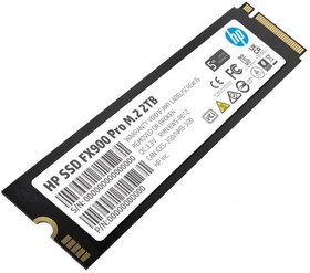Фото 1/3 SSD M.2 HP 2.0Tb FX900 Pro Series  4A3U1AA#ABB  (PCI-E 4.0 x4, up to 7400/6700MBs, 3D NAND, DRAM Cache, 1200TBW, NVMe 1.4, 22х80mm)
