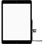 Сенсорное стекло (тачскрин) для iPad 7th Gen 10.2 (A2197) с черной кнопкой HOME ...