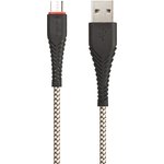 USB кабель BOROFONE BX25 Powerful MicroUSB 2.4A нейлон 1м (черный)