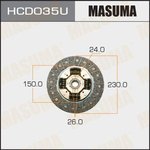 HCD035U, Диск сцепления [230 mm]