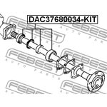 DAC37680034-KIT, Подшипник зад.ступ.ком/кт