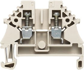 1040800000, Conn Feed-Through Terminal Block 2 POS Screw T DIN Rail 25A