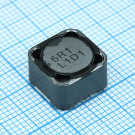 Фото 1/3 CDRH127NP-6R1NC, Power Inductors - SMD 6.1uH 6.6A