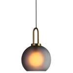 (GAUSS-GR30) светильник подвесной GAUSS, 30 см, матовый серый