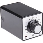 2BDE20SLP240VAC, Plug In Timer Relay, 240V ac, 2-Contact, 0.5 → 20s, 1-Function, DPDT