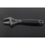 9031, Adjustable Spanner, 218 mm Overall, 38mm Jaw Capacity, Plastic Handle
