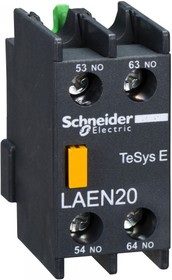 Фото 1/4 Schneider Electric EasyPact TVS TeSys E Контактный блок дополнительный 1НО+1НЗ