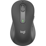 Мышь Logitech Wireless Mouse Signature M650 L LEFT, GRAPHITE , Bluetooth ...
