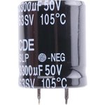 SLP332M050C3P3, Aluminum Electrolytic Capacitors - Snap In 3300uF 50V 20% 105C
