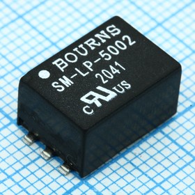 Фото 1/2 SM-LP-5002E, Аудио транформатор 600Ом для поверхностного монтажа