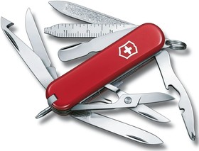 Фото 1/4 Нож перочинный Victorinox MiniChamp (0.6385) 58мм 17функц. красный