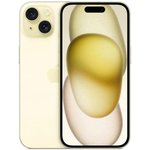 Мобильный телефон IPHONE 15 128GB YELLOW MTLF3CH/A APPLE