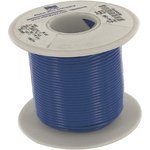 1551 BL005, Hook-up Wire 22AWG 7/30 PVC 100ft SPOOL BLUE