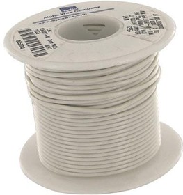 Фото 1/4 1553 WH005, Hook-up Wire 20AWG 10/30 PVC 100ft SPOOL WHT