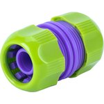 66435, Муфта ремонтная для шланга, 1/2", пластмассовая