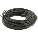 5bites APC-133-150 VGA signal cable HD15M/HD15M, ferr.rings, 15m.