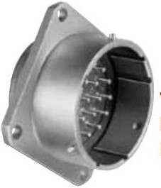 MS27466T17B6PA-LC, Conn Circular PIN 6 POS ST Wall Mount 6 Terminal 1 Port Automotive