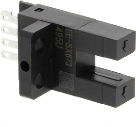 Фото 1/3 EE-SX673, Optical Switches, Transmissive, Phototransistor Output TRNS LIGHT-ON/DRK-ON