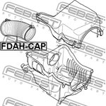 FDAH-CAP, Патрубок воздухозаборника воздушного фильтра