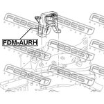 FDM-AURH, Подушка двигателя правая (гидравлическая)