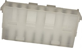 926308-1, Universal MATE-N-LOK Female Connector Housing, 6.35mm Pitch, 8 Way, 1 Row