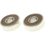 608SSA1M2MTLY121 Single Row Deep Groove Ball Bearing- Non Contact Seals On Both ...
