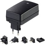 EDV1898164RS, 30W Plug-In AC/DC Adapter 12V dc Output, 2.5A Output