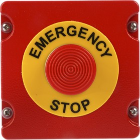 Фото 1/6 EMSH/P/MR/CO, EMSH Series Pull Release Emergency Stop Push Button, Surface Mount, SPDT, IP65