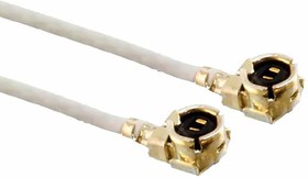 Фото 1/2 U.FL-2LP-04K1T-A-(200), U.FL Series Series Female U.FL to Female U.FL Coaxial Cable, 200mm, Terminated