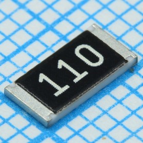 RC-12K110JT, (чип 2512 11 5%), Толстопленочный ЧИП-резистор 2512 11Ом +5% 1Вт +100ppm/°C лента на катушке