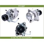 TT11537, Генератор Toyota Hilux 2.4 TD 70A, 2-Grooove, V Pump;Tesla Technics