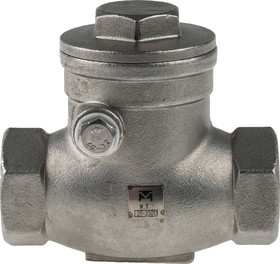 Фото 1/6 Stainless Steel Single Check Valve, BSP 3/4in, 14 bar