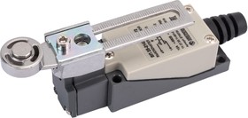 Photo 1/10 Track switch VP 25-2143M-65 U2 lever with steel roller adjustable in length 1z+1p inertia-free 21x56mm 3A IP65 Electrical Engineer ET00724