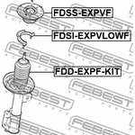 FDSS-EXPVF, FDSS-EXPVF_опора амортизатора переднего!\ Ford Explorer 11