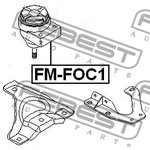 FM-FOC1, Опора двигателя