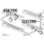 FSB-TRR, FSBTRR_втулка стабилизатора переднего! d29, спарка\ Ford Transit 00