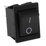 C1350ALAAF, DPST, On-Off Rocker Switch Panel Mount