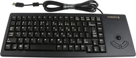 Фото 1/3 G84-5400LUMEU-2, Wired USB Compact Trackball Keyboard, QWERTY (US), Black