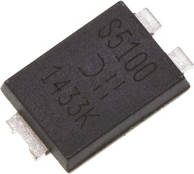 Фото 1/3 PDS5100-13, Schottky Diodes & Rectifiers 5.0A 100V LFF