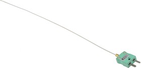Фото 1/2 SYSCAL Type K Mineral Insulated Thermocouple 250mm Length, 1mm Diameter → +750°C