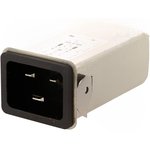 16A, 250 V ac Panel Mount Filtered IEC Connector 5130.2000