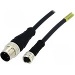 1200878038, Sensor Cables / Actuator Cables NC/MMC-3P-F/MM- S/S-0.6M-PVC-HF