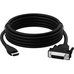 4PH-R90116, Кабель переходник HDMI - DVI-D двунаправленный для Smart TV PS4 монитора