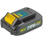 79935, Battery acc. 20 V; Li-Ion; 2.0 Ah; 0.4 kg ; charge indicator; box