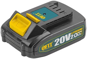 Фото 1/2 79935, Батарея акк. 20 В; Li-Ion; 2,0 Ач; 0,4 кг ; индикатор заряда; коробка