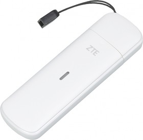 Фото 1/3 Модем 2G/3G/4G ZTE MF833N USB Firewall +Router внешний белый