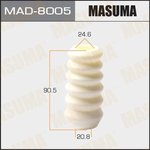 MAD-8005, Отбойник амортизатора MASUMA 20.8 x 24.6 x 90.5 Impreza G11